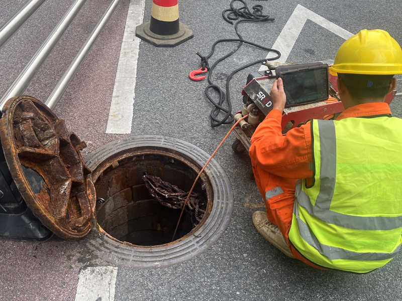 黄梅市政管道内窥检测
